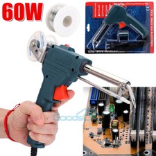 Hand-Held Electric Auto Soldering Iron Gun Kit Solder Wires Welding Tool 60W