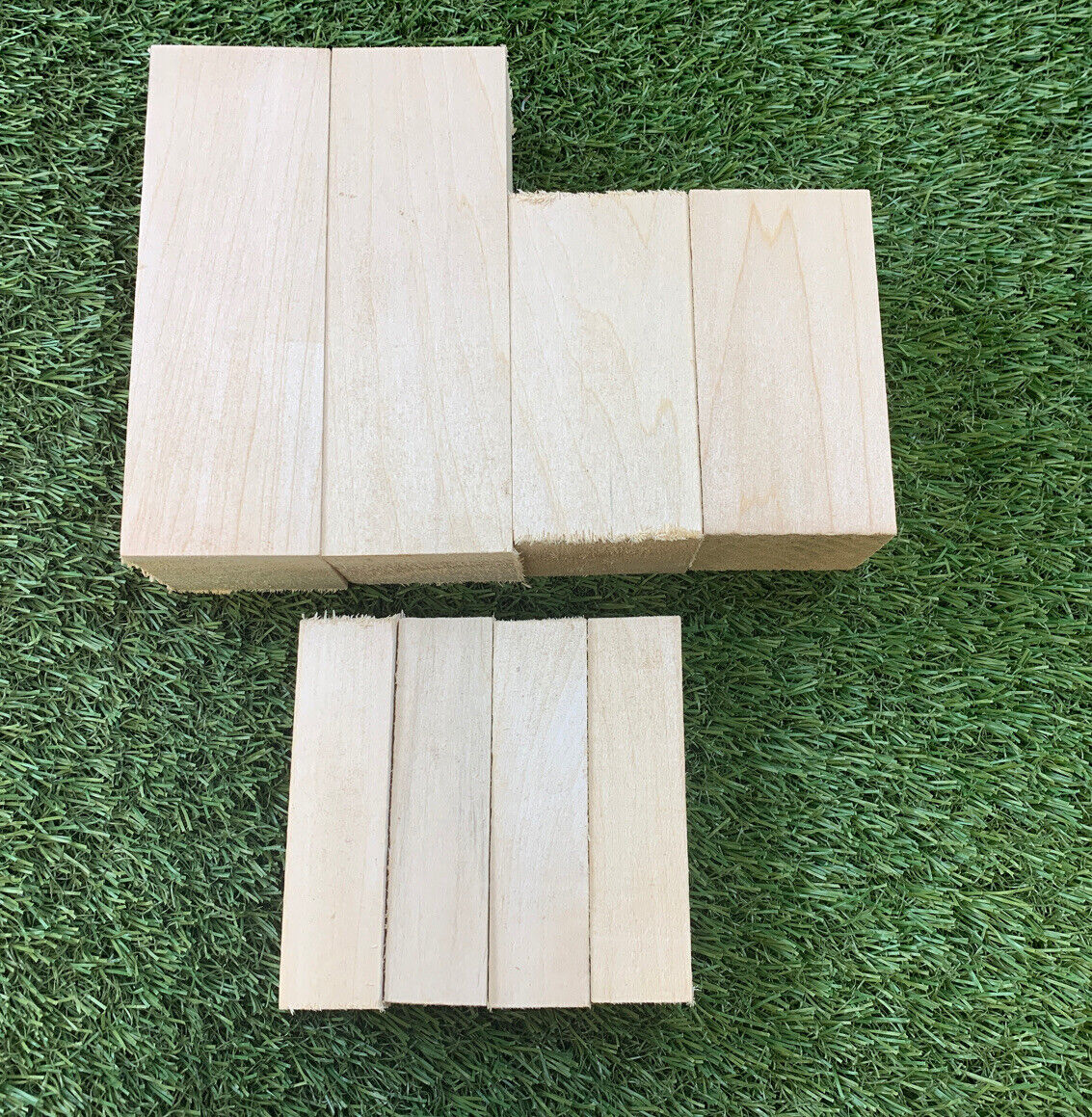 Basswood Blocks Premium Unfinished Soft Wood Block | Square Wood | 4 x 6  x 12