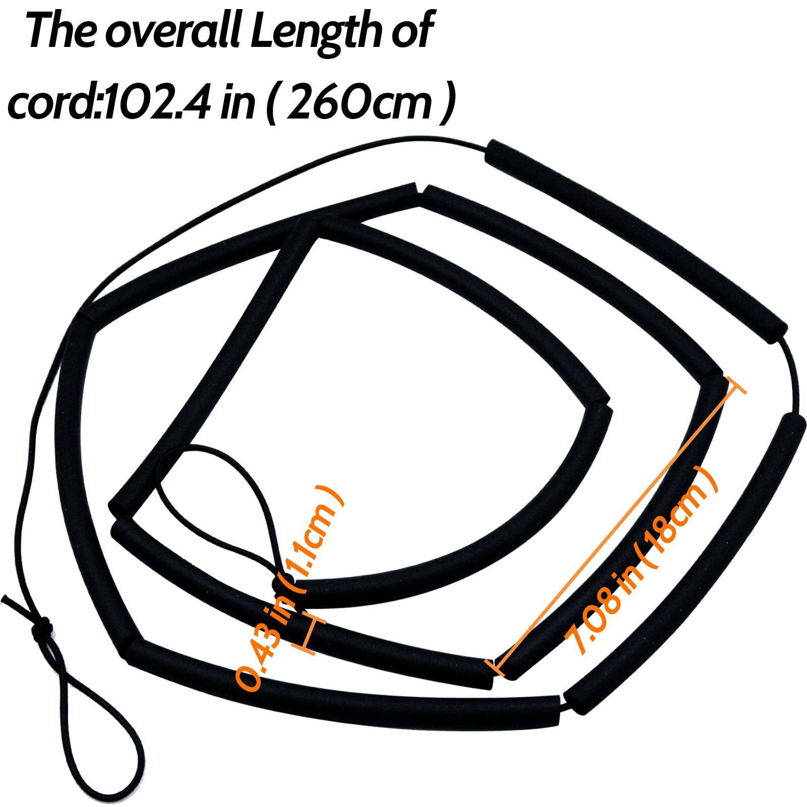 High Jump Bungee Cord Crossbar Training Equipment Elastic Bungee Crossbar Foa...