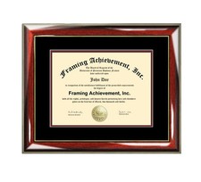 College Diploma Frames Graduation University Degree Certificate Framing Plaque