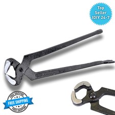 Rolson 200mm Forged Carbon Steel Carpenter Pincers with Polished Head