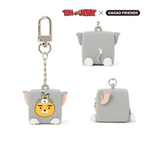 [KAKAO Friends] Tom & Jerry KEYRING Bag Charm  - RYAN & Choonsik + Track
