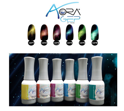 AORA Gel Electro Phoresis 3D GEP Individual + Free 1 Aora Titanium Top Gel