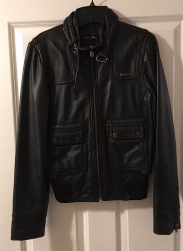 Sean John Womans Leather Jacket (M) | eBay