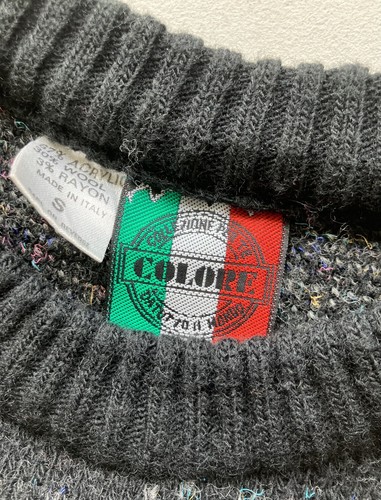 Vintage COLLEZIONE PER TE COLORE Wool Blend Sweater size S - Picture 6 of 10
