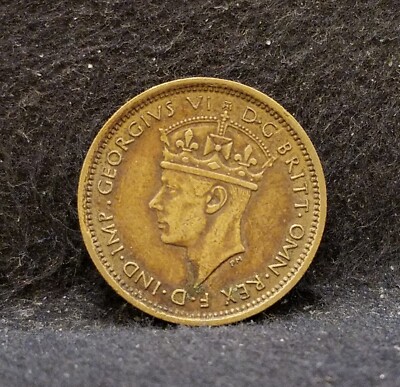 1940 British West Africa (BWA) 6 pence, George VI, KM-22 (BW4) | eBay