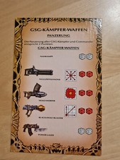 Starquest MB Erweiterung Mission Dreadnought Ersatzteile Waffen Referenzkarte