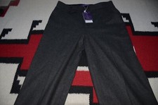 Ralph Lauren Collection Purple Label Made in USA 100 Merino Wool Casual Pants