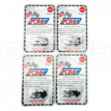 Speed Bleeder Brake Bleeder Screws 10mm Short, Stainless Steel, Set/8 SB1010S-SS