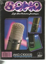 SONO MAGAZINE N°112 GIPSY KINGS / AKG C 1000 S / CAISSE CLAIRE NOBLE & COOLEY CL