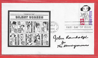 John Randolph ACTOR Lampoon's X-mas Vacation, Seinfeld SIGNED First Day Cover