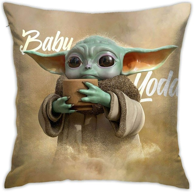 Star Wars The Child Baby Yoda Decorative Square Doublesided Printing
