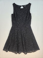 Speechless Glittered Lace Dress Black SIze 13 Cocktail Formal Above the Knee