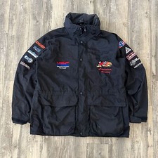 Vintage Honda Racing Woody Woodpecker Jacket W/Hood Size XXL