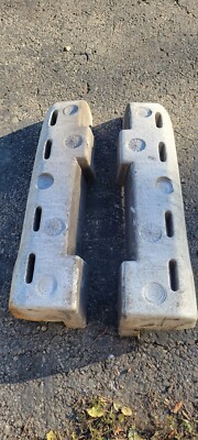 1990-93 Acura Integra Coupe 2dr Rear Bumper Styrofoam Filler Piece Pair