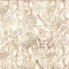 Hoffman - Bali Batik - Driftwood Dance - Abstract - Wheat, Fabric BTY