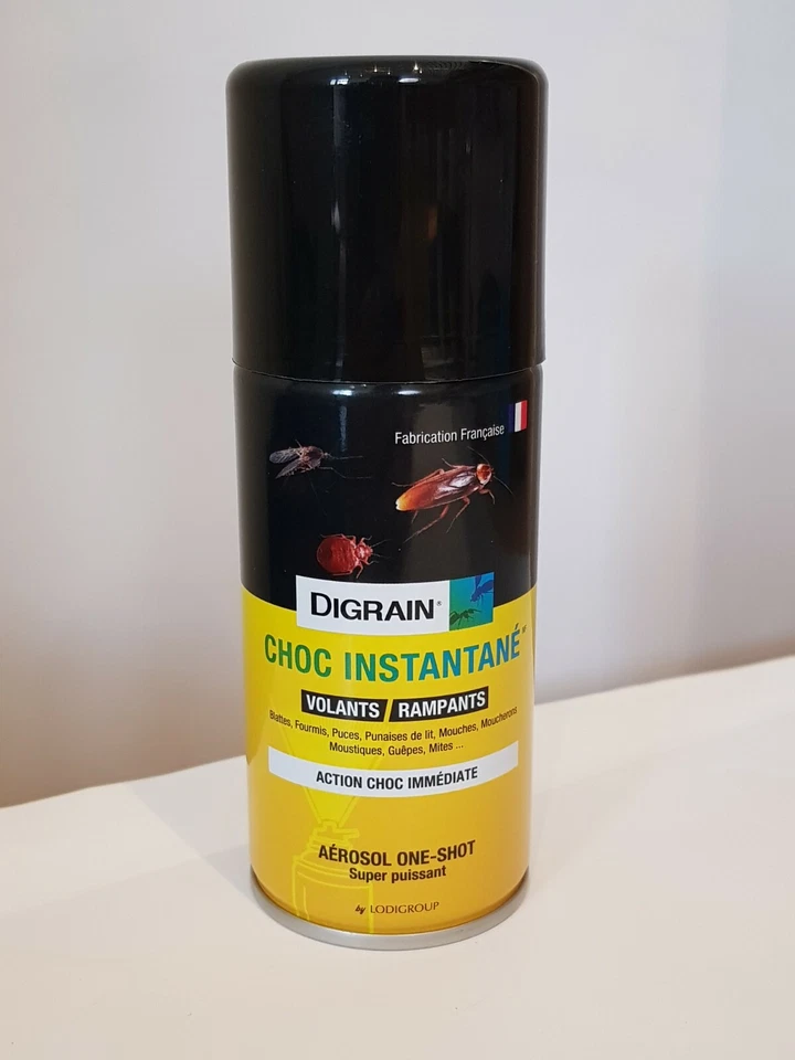 Digrain Choc Instantané One Shot Volants / Rampants (Blattes, Mites, Punaises)