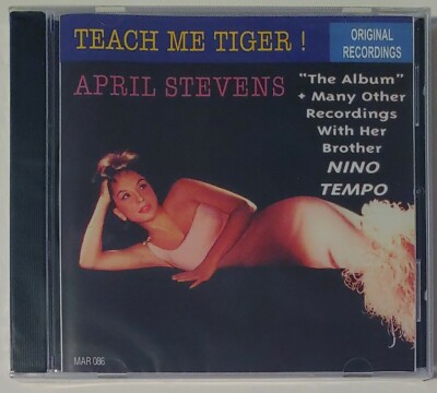 APRIL STEVENS - TEACH ME TIGER   CD     BRAND NEW