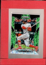 2019 Panini Prizm Lime Green Donut Circles Prizm #180 Mookie Betts MINT ID:62652