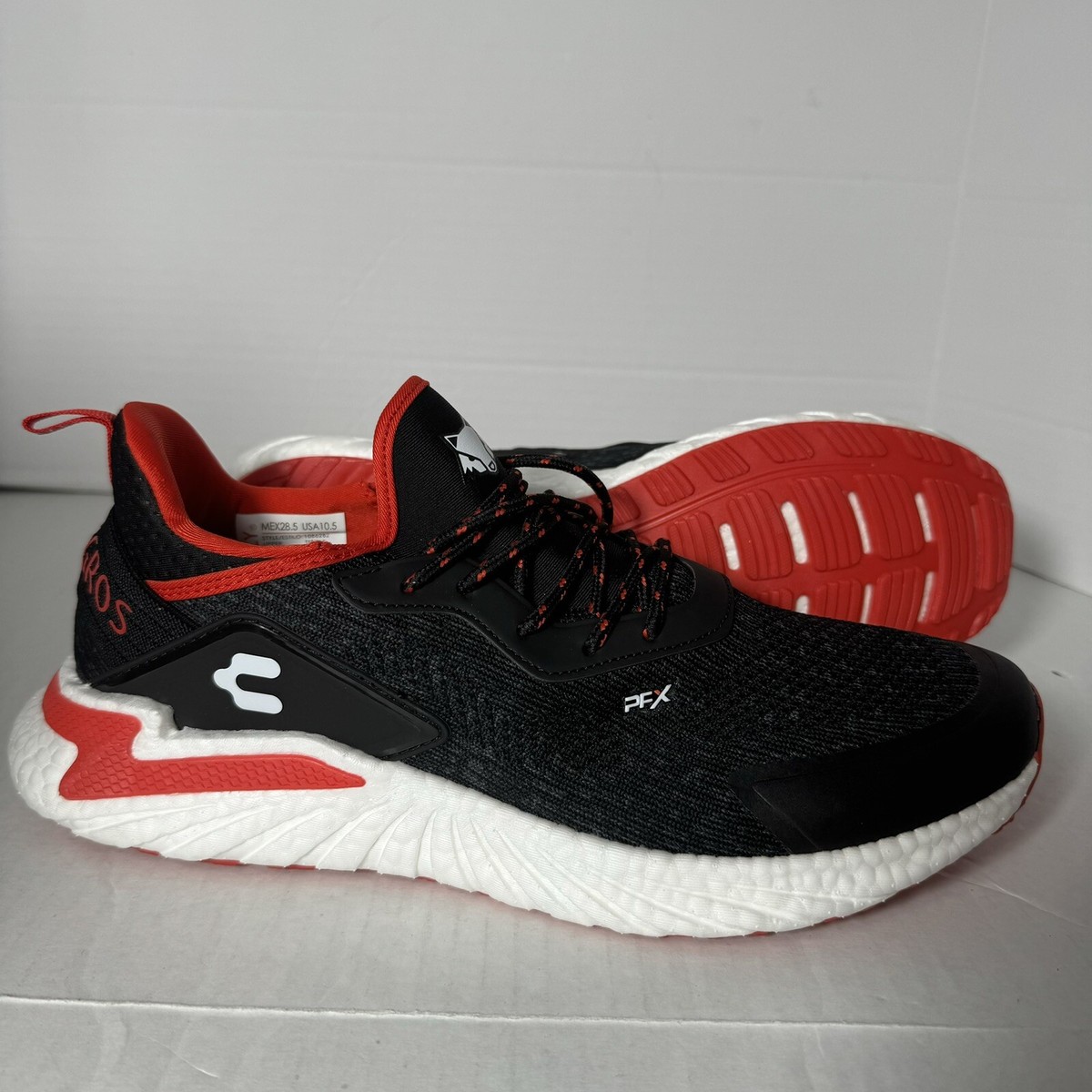 Charly Club Atlas Roji Negros Vigorate PFX Training / Street Shoes