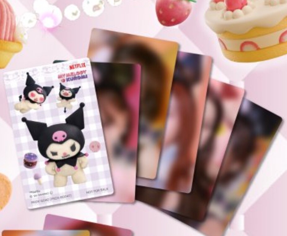 Pre-order】LE SSERAFIM DIFFERENT MY MELODY&KUROMI ver. photocard