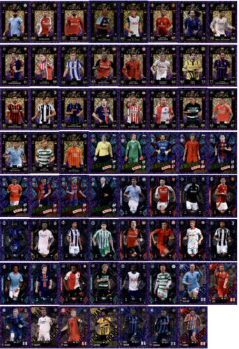 Topps 24/25 Match Attax Champions League 2024/2025 EXTRA alle PURPLE PARALLEL - 第 1/64 張圖片