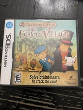 Professor Layton and the Curious Village (Nintendo DS) - COMPLETE