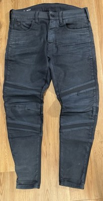 G-Star Motac 3D Slim Herren Jeans Motorcycle Größe 31 / 30 blau Hose