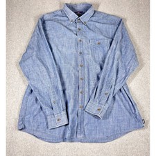 Vineyard Vines Slim Fit Crosby Shirt L/S Button Down Cotton Blue Mens XXL 2XL
