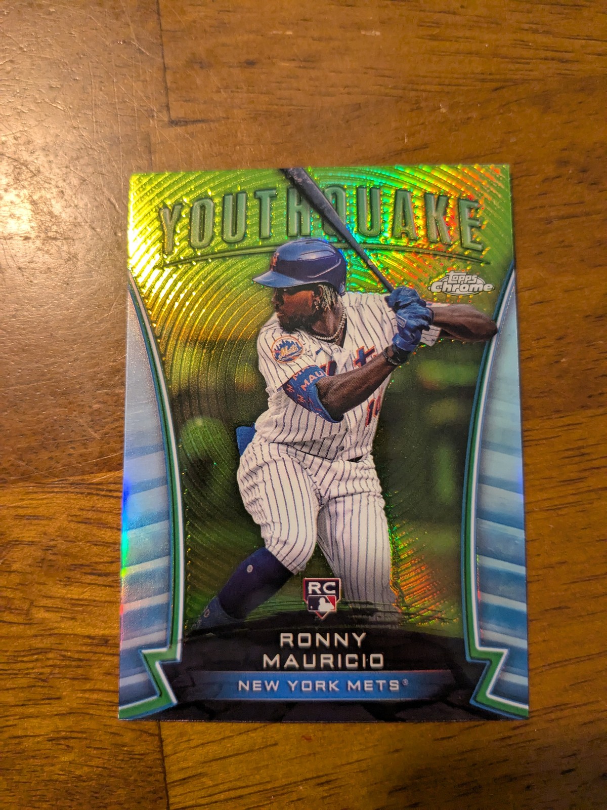 2024 Topps Chrome #YQ-11 Ronny Mauricio Youthquake