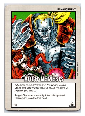 Caliber Games Power Cardz #150 Arch Nemesis Enhancement Sky Universe CCG Card