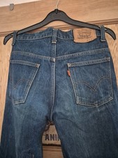 Vintage 1970'/1980's Levi Jeans 527 Orange Tag Blue W30 L34