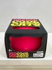 Schylling NeeDoh Cool Cats Pink Cat Squishy Sensory Toy NEW CCND 26099HY NIB