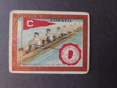 1910 T51 Murad Cigarettes College CORNELL UNIVERSITY Rowing Crewe -Set Break
