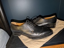 Gucci Leather Logo Oxfords