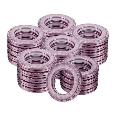 25er Pack Vorhangösen 1-9/16 Zoll Innendurchmesser Kunststoffring [Matt Lila]