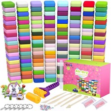 254 Pcs Air Dry Clay 160 Colors Modeling Model Magic Clay For Diy Molding Starte