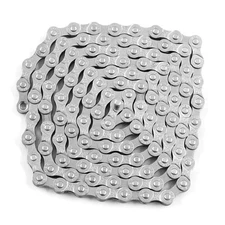 Waziaqoc 6/7/8 Speed Bike Chain 1/2 x 3/32 Inch 116 Links, Mountain 116 Links 