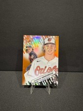 2023 Topps Pristine - Fresh Faces Gunnar Henderson  Orange Refractor /25 (RC)