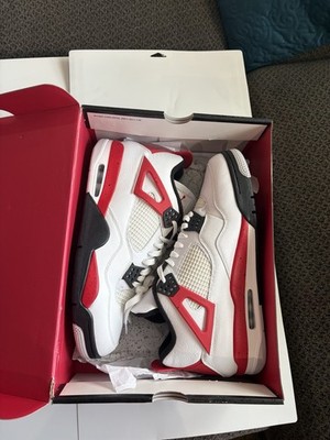 Jordan Air Jordan 4 Retro Mid Top ''Red Cement'' White/Fire Red DH6927-161