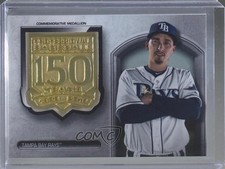 2019 Topps Update 150th Anniversary Manufactured Medallion Blake Snell 6u5