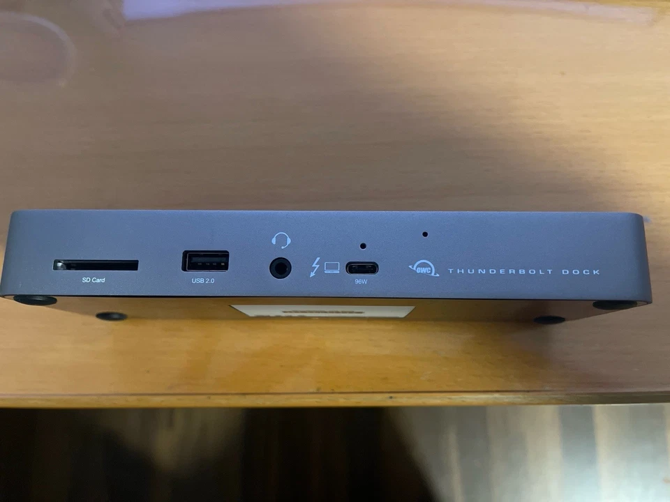 OWC Thunderbolt 4 Dock – Dockingstation, grau/schwarz *Top Zustand* - Bild 3 von 4