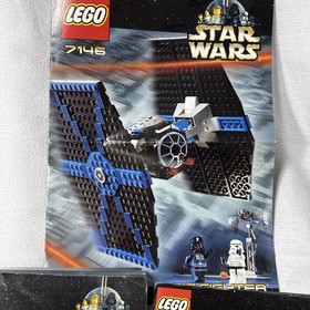 Lego Star Wars Millennium Falcon(7190) Tie(7146) & T/Y (7150) Instruction Books