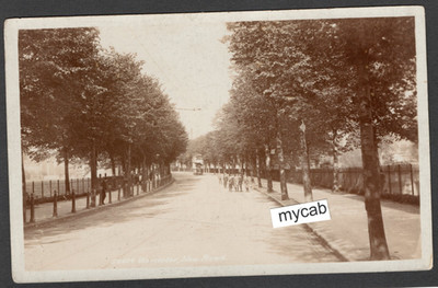 Postkarte Worcester Worcestershire frühe Ansicht Straßenbahn Neue Straße RP