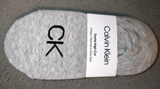 CALVIN KLEIN - 6 Pairs of Girls/Ladies Footies light Socks. Check your measures.