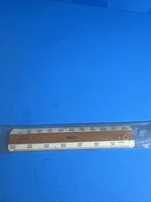 Vintage Bruning Ruler In Feet & Yards 1:20000, 1:40000 Drafting Tool Ruler (T14)
