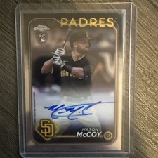 2024 Topps Chrome #RA-MCC Mason McCoy Rookie  Auto  