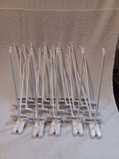 9" Gridwall Hooks Qty-30 White Hooks For Grid Panel Displays B-42
