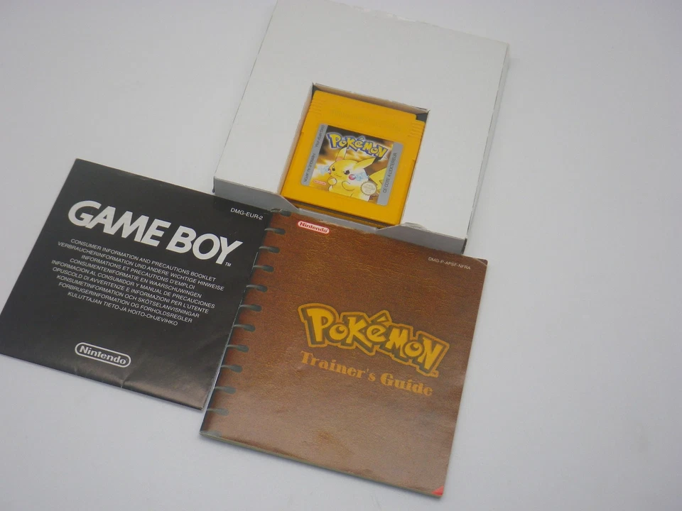 Pokémon Version Jaune - Nintendo Game Boy - PAL FRA Français - en Boîte & Notice - Photo 2/4