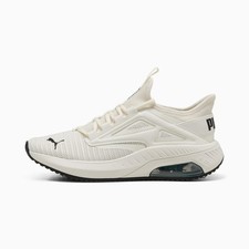 PUMA Women's X-Cell Ayro Running Shoe Warm White/Puma Black/Green Moon - 3118750
